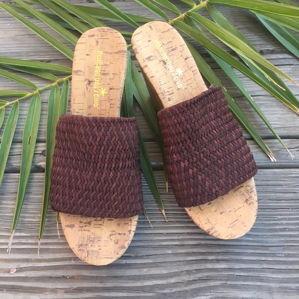 Montego Bay Club Summer Woven Wedge Cork